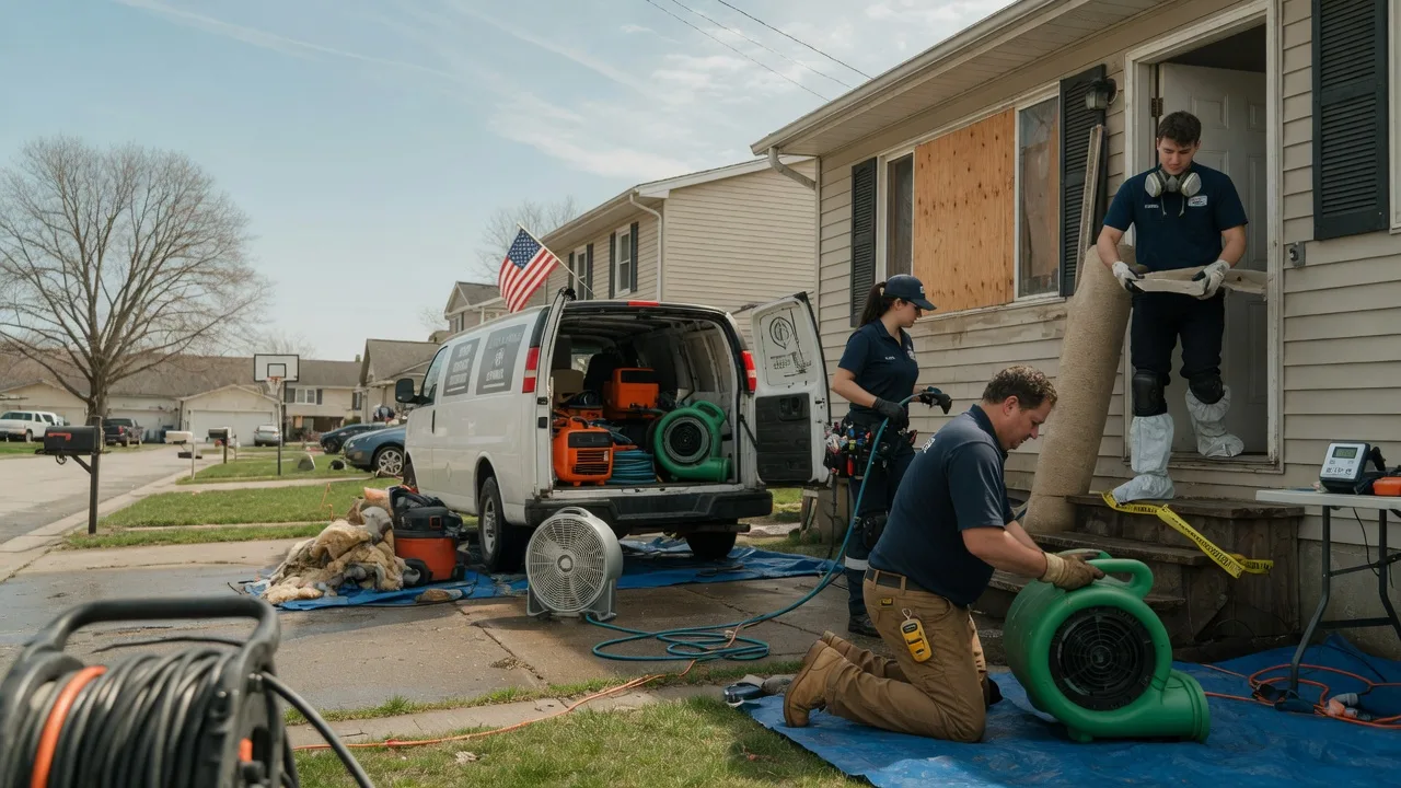 Water Damage Restoration in Hanover, WV near me